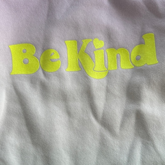 GAP Kids Sweatshirt - White and Neon Yellow - Picture 3 of 3